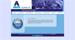 Desktop Screenshot of altairsa.cl